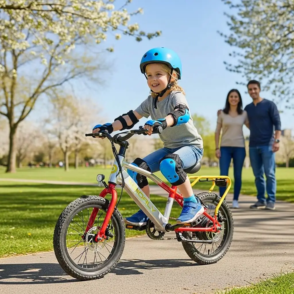Electric bikes safety for kids