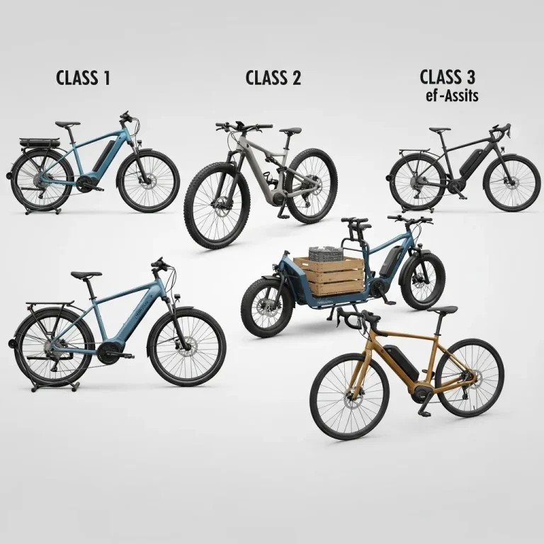 Electric Bike Classes and Types realistic
