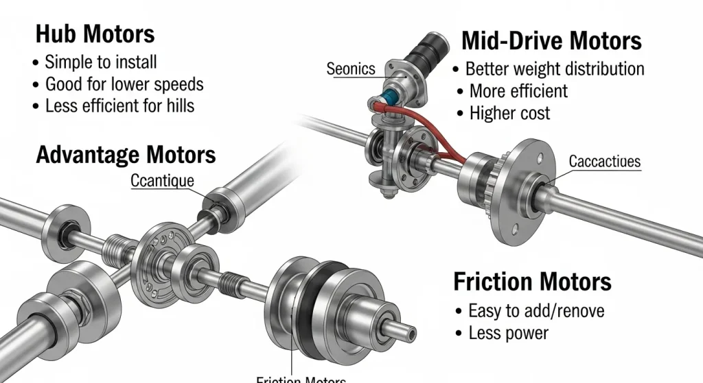 Types of eBike Motors