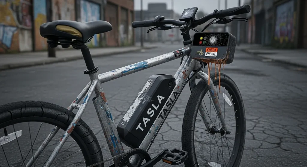 Indicate Replacement tasla e bike