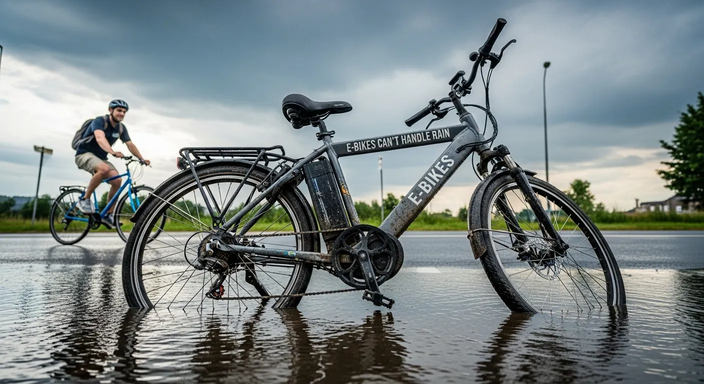 E-Bikes Can’t Handle Rain