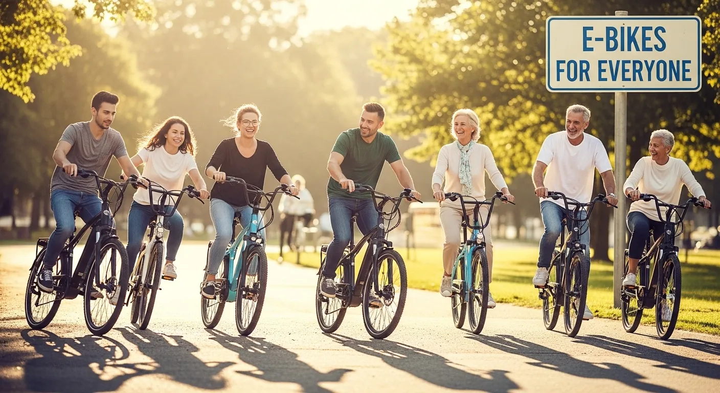 E-Bikes Are Only for Seniors