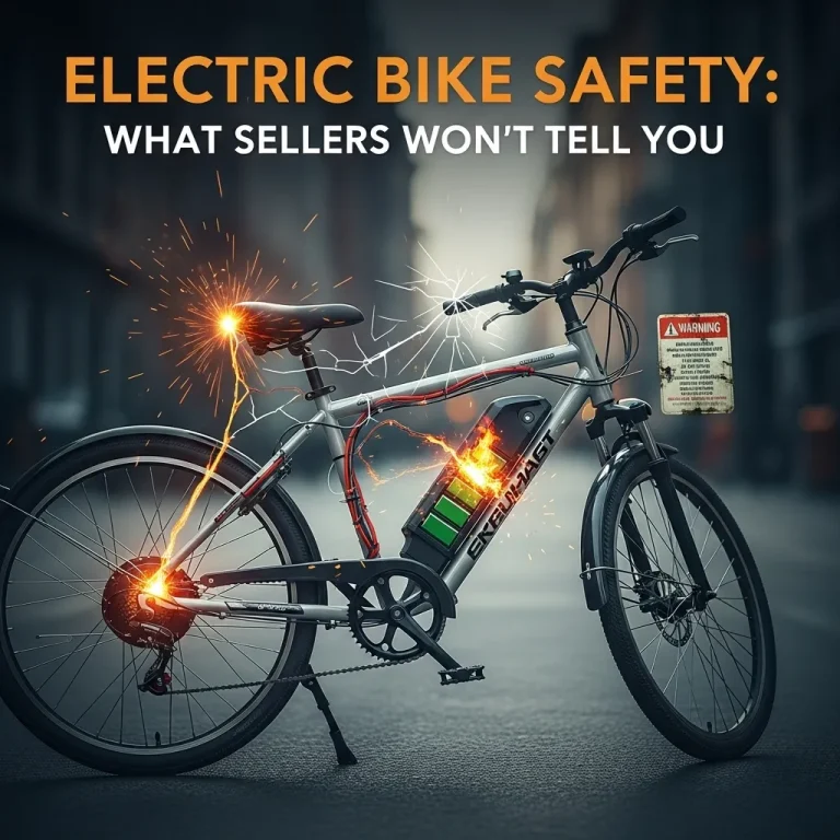 Electric Bike Safety: What Sellers Won’tTell You