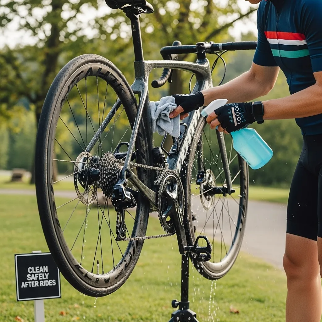 Clean Safely After Rides