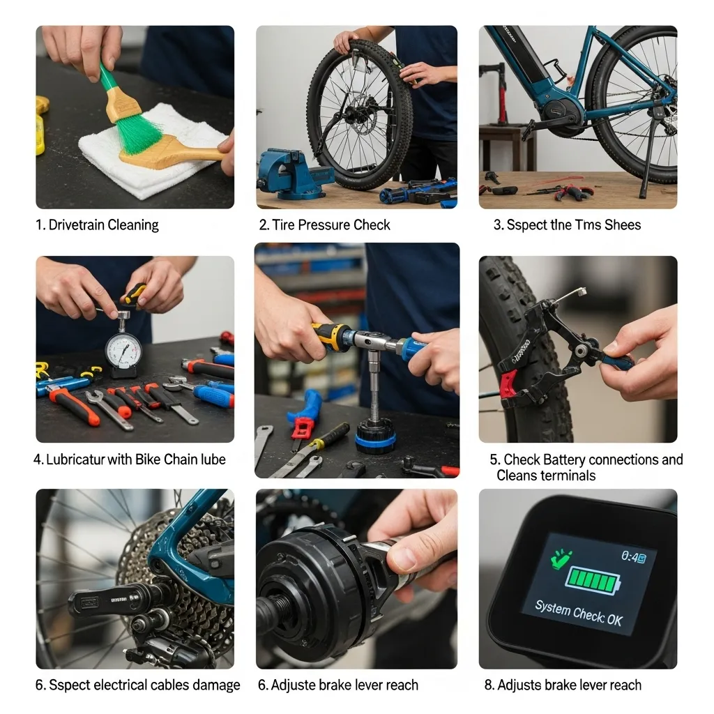 Essential E-Bike Maintenance Steps