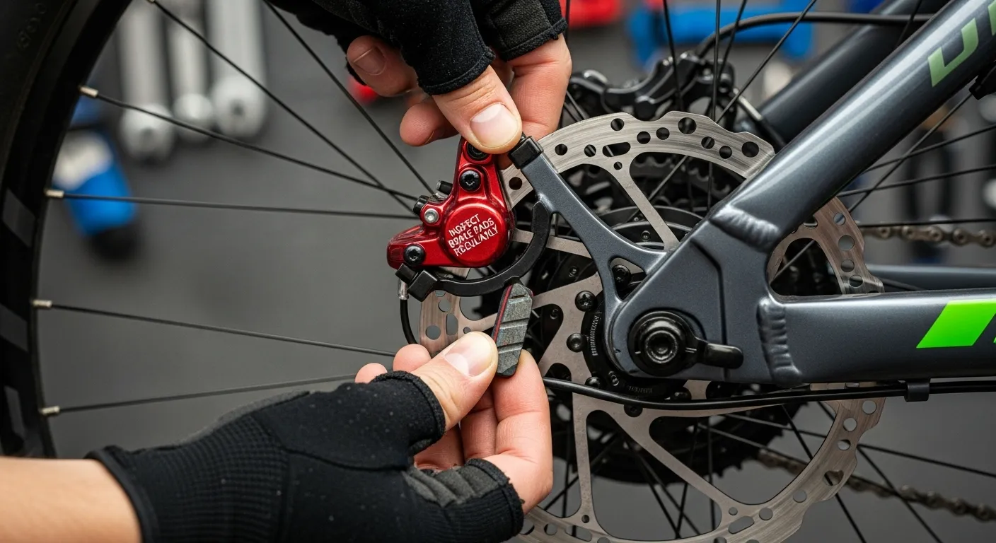 Inspect Brake Pads Regularly