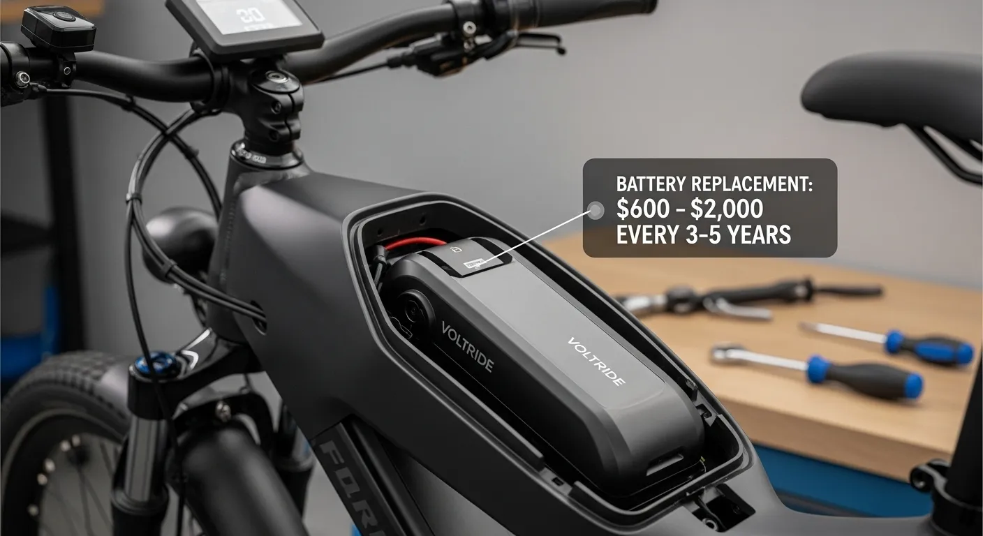 -Battery Replacement: $600–$2,000 Every 3–5 Years
