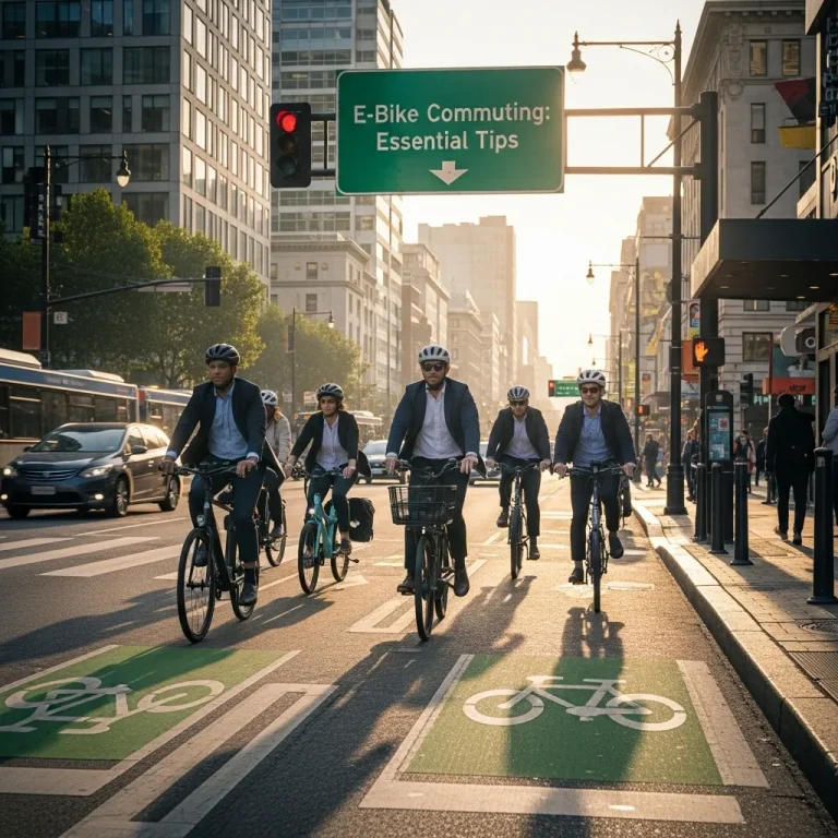 What Urban Commuters Should Know About E-Bikes