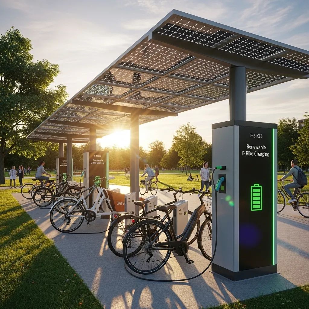 Renewable E-Bike Charging
