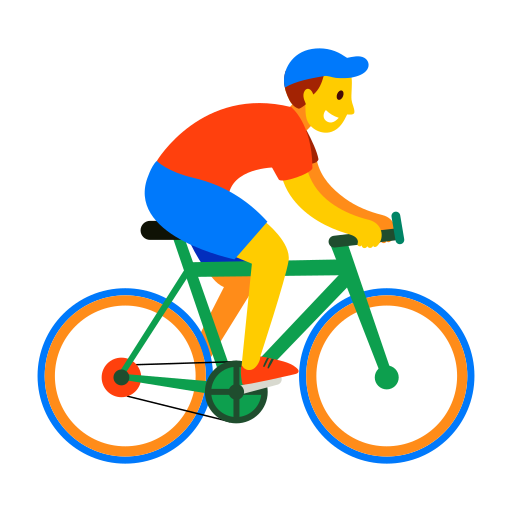 bike riding icon