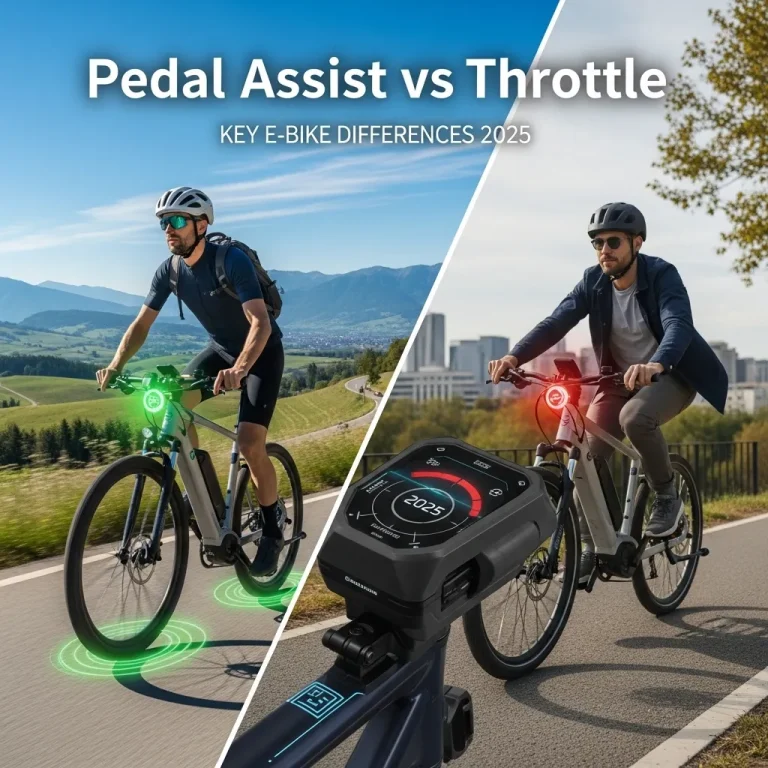 Pedal Assist vs Throttle