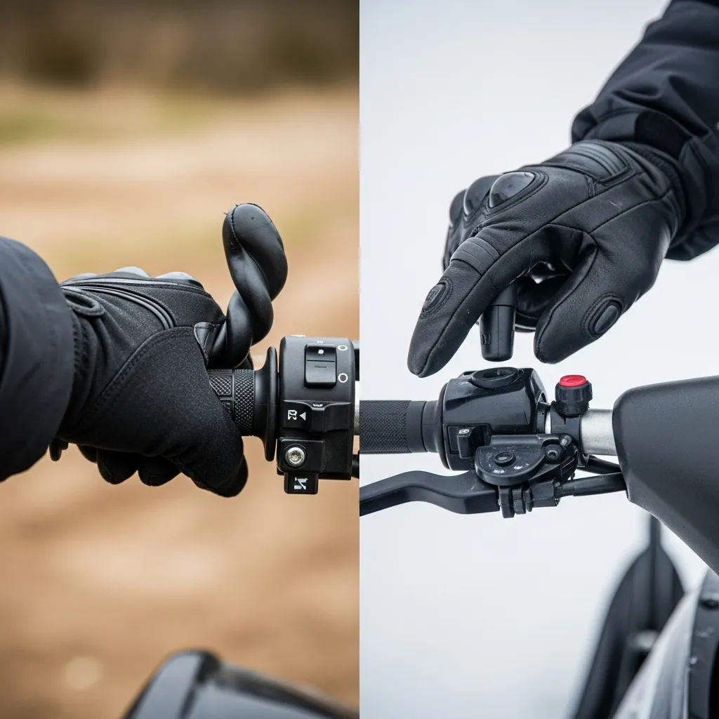 Throttle Operation: Twist and Thumb Controls Explained