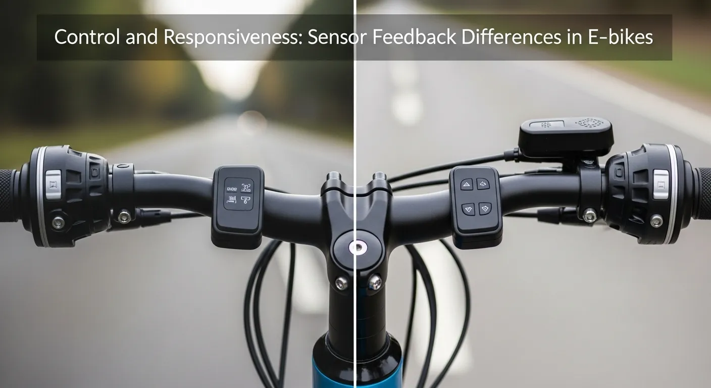 Control and Responsiveness: Sensor Feedback Differences