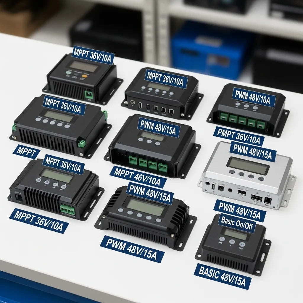 Solar Panels Charge controller options