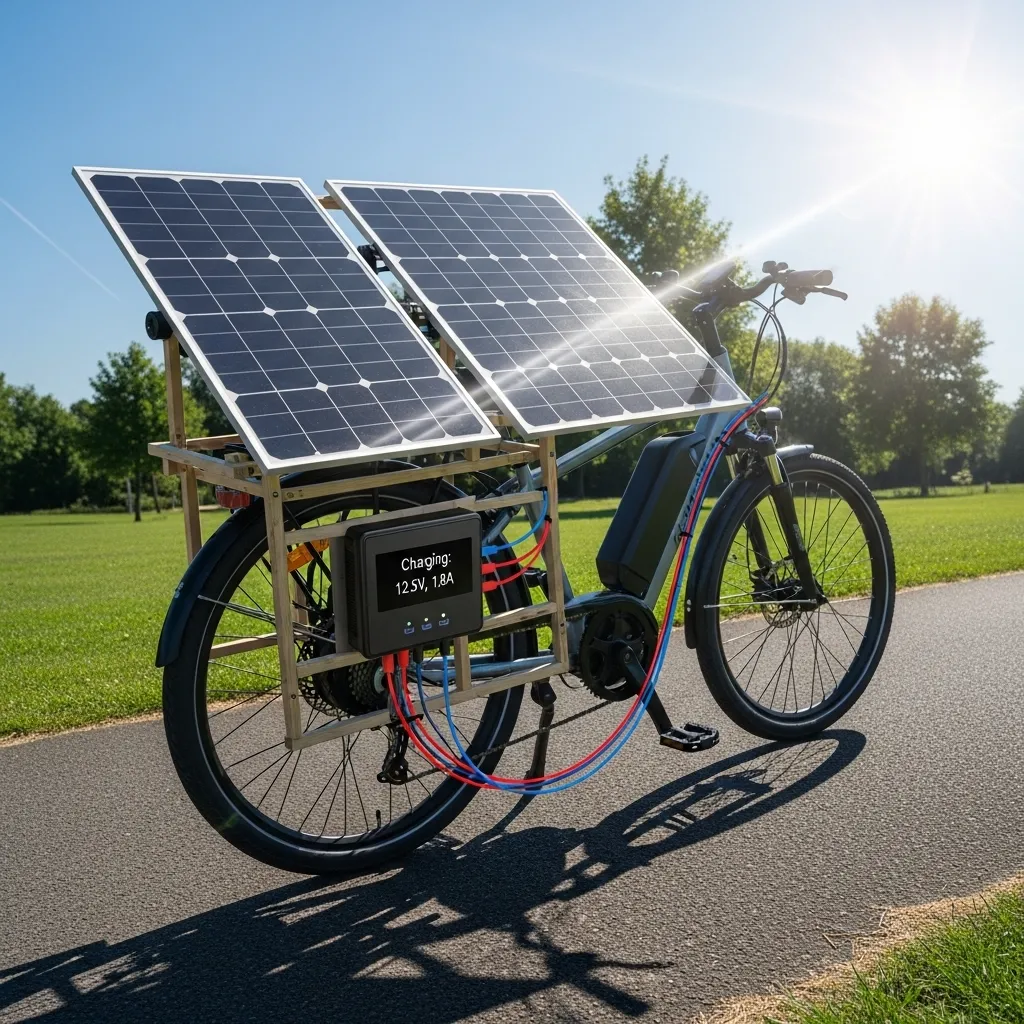 How direct solar charging works