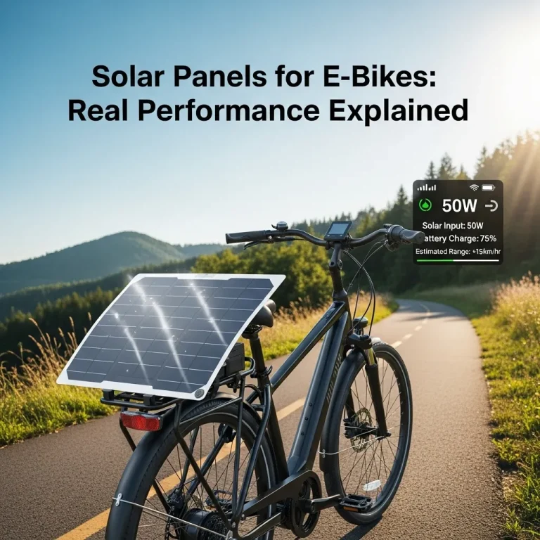 Solar Panels for E-Bike