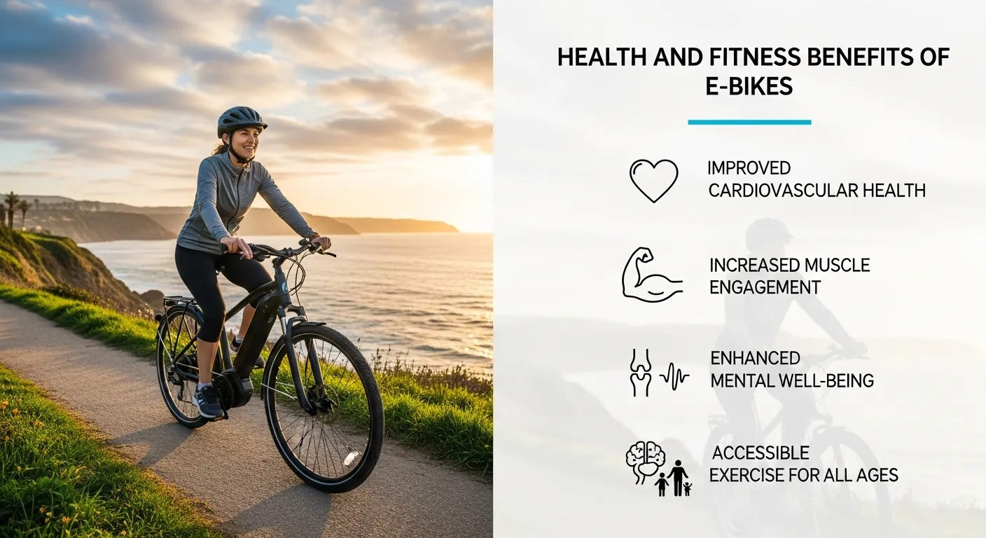 Health and Fitness Benefits of E-Bikes