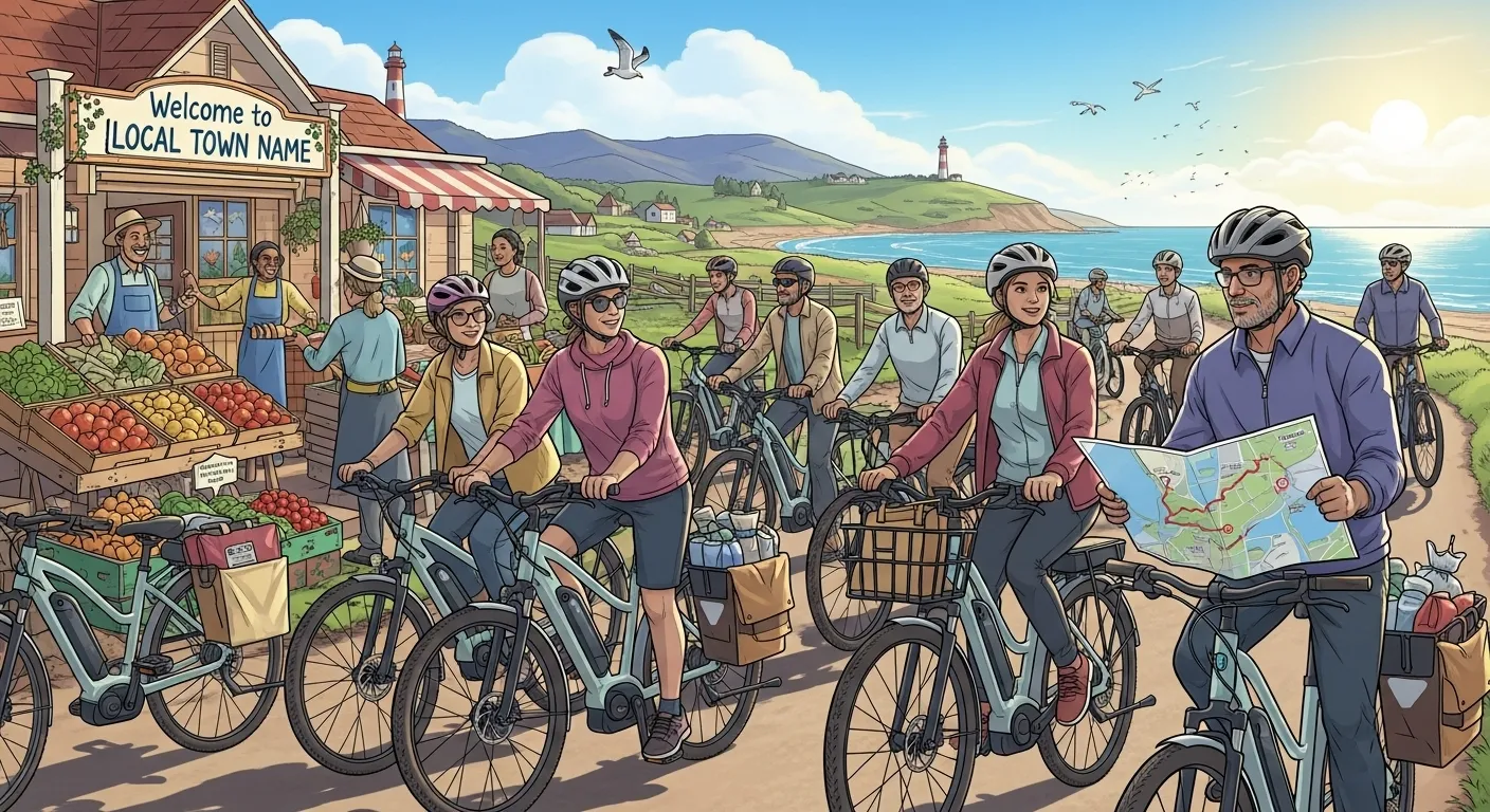 Boosting Local Economies Through E-Bike Tourism