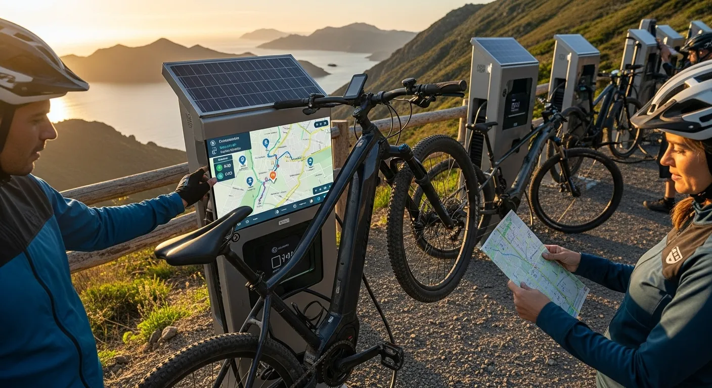 Charging Stops and Route Planning
