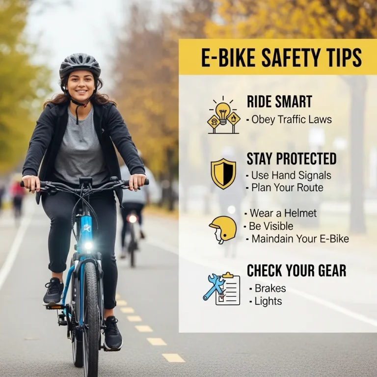 E-Bike Safety Tips: Ride Smart, Stay Protected