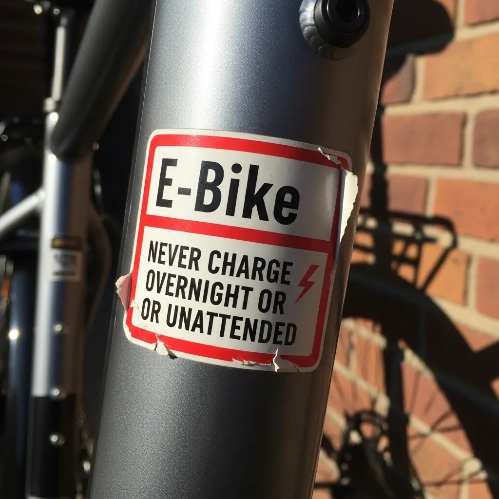 Never charge overnight or unattended